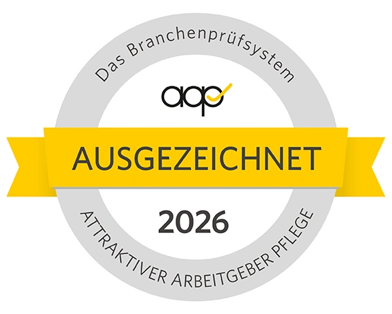 Das AQP-Siegel zeichnet Pflegedienst Kremer als attraktiven Arbeitgeber 2026 aus und steht für hochwertige Pflege und exzellente Standards.